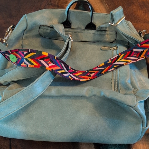 Mint Green Backpack - Picture 3 of 3